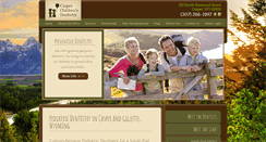 Desktop Screenshot of casperchildrensdental.com